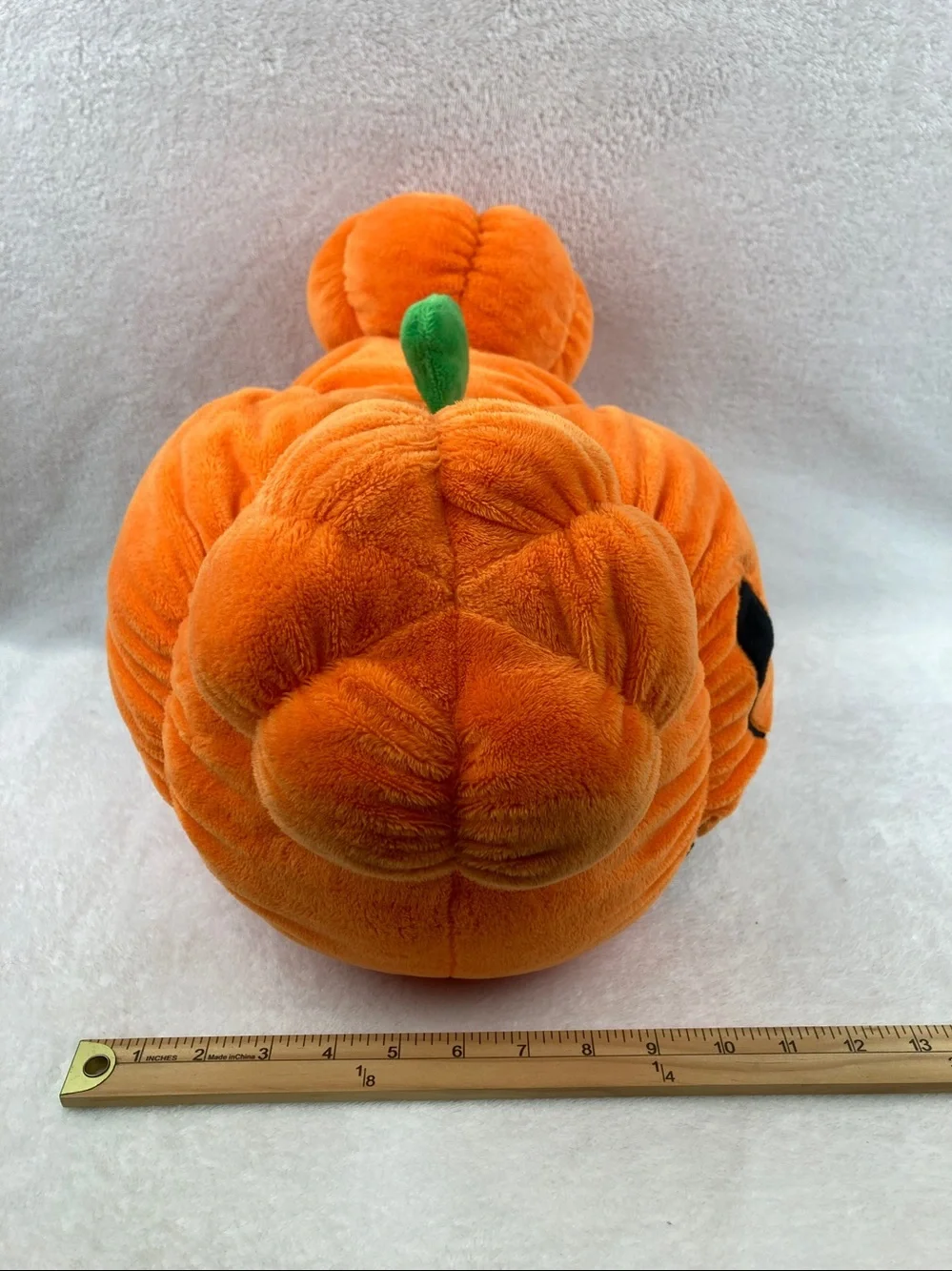Disney Mickey Mouse Spooktacular Jack-O-Lantern Pumpkin Plush Pillow Toy 16”